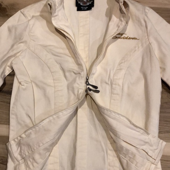 Harley Davidson double zip top EUC! - Picture 5 of 5